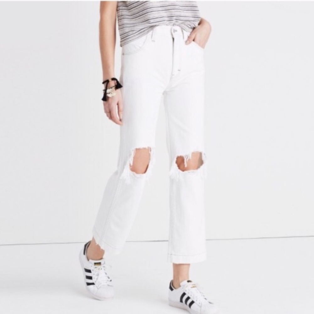 Madewell Where I Was From Slim Straight Crop